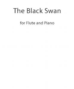 The Black Swan for Flute and Piano