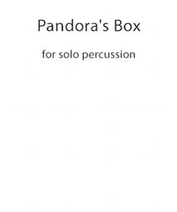 Pandora's Box for solo percussion